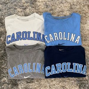 Men's Nike UNC T-Shirt Bundle! (4 Shirts)